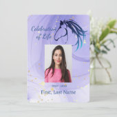 ライフ クラシック ホース ロゴ インビテーション お祝い (スタンド正面)