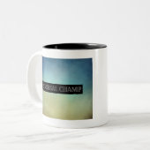 ライフ・シャンプ ツートーンマグカップ (正面左)