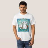 ライフ・スクラグルズ・キャット Tシャツ (正面フル)