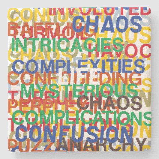 ライフ ストーンコースター (正面)