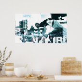 ライフ、スポーツ、自然 ポスター (キッチン)