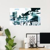 ライフ、スポーツ、自然 ポスター (ホームオフィス)