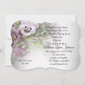 ライフ セレブレーション , パンジー ガーデン 招待状 (裏面)