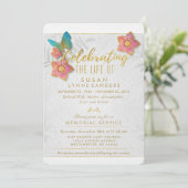 ライフ セレブレーション フローラル バタフライ インビテーション (スタンド正面)