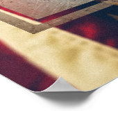 ライフ セレブレーション 愛国的な写真 記念碑 ポスター (角)