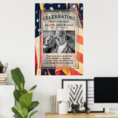 ライフ セレブレーション 愛国的な写真 記念碑 ポスター (ホームオフィス)