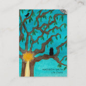 ライフ・ソーシャル・メディアのライフ・コーチ・ツリー 名刺 (正面)