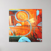 ライフ・バランス キャンバスプリント (正面)