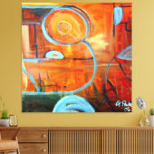 ライフ・バランス キャンバスプリント (インサイチュ (リビング))