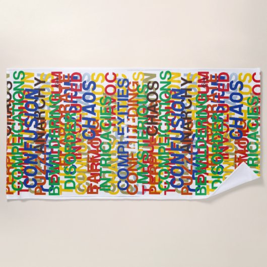 ライフ ビーチタオル (正面)