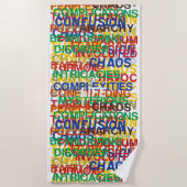 ライフ ビーチタオル (正面)