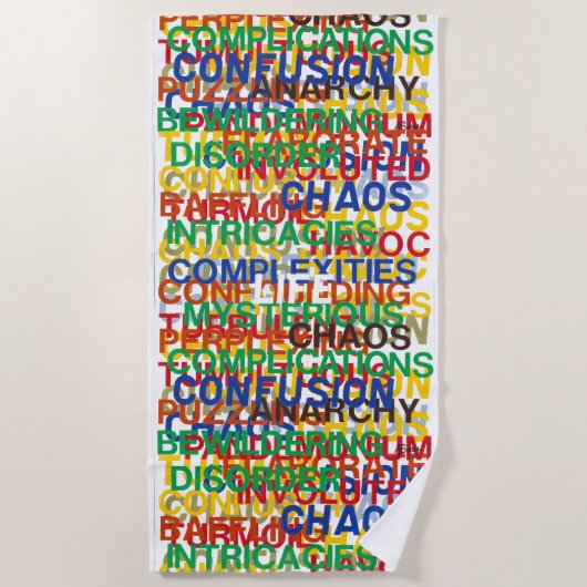 ライフ ビーチタオル (正面)