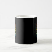 ライフ・ビー・リフティング動機引用文 コーヒーマグカップ (中央)