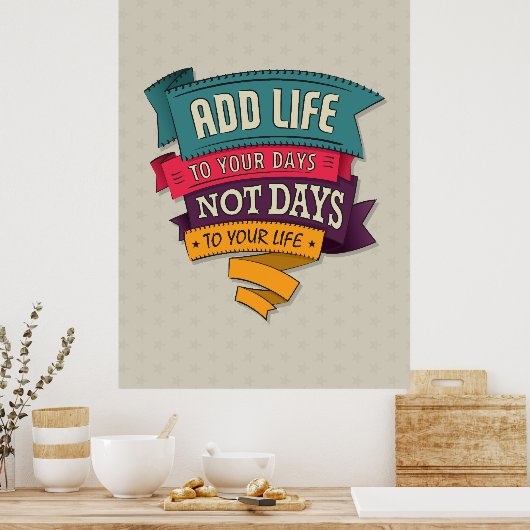 ライフ ポスター (キッチン)