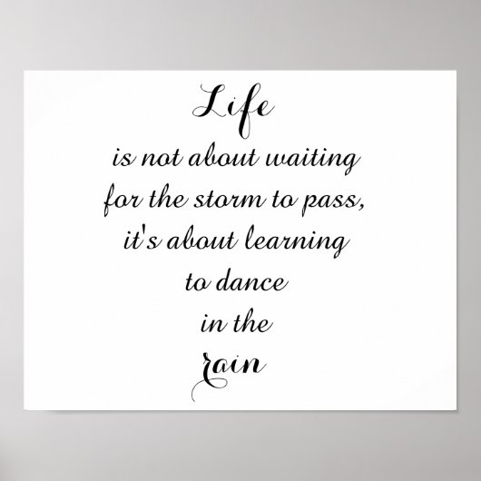 ライフ ポスター (正面)