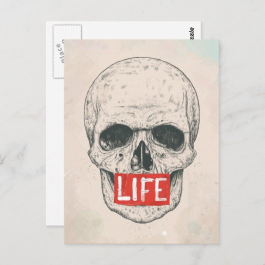 ライフ ポストカード (正面/裏面)