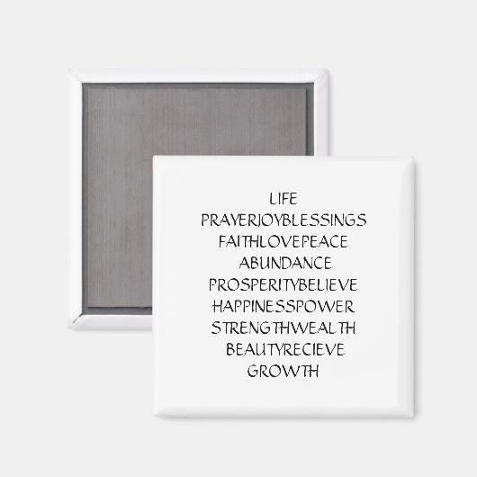 ライフ マグネット (正面/裏面)