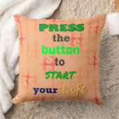 ライフ・メッセージの開始 クッション (ブランケット)