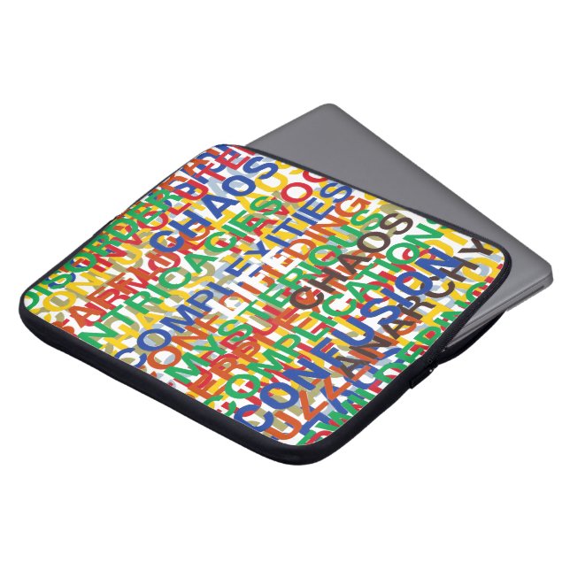 ライフ ラップトップスリーブ (正面上部)