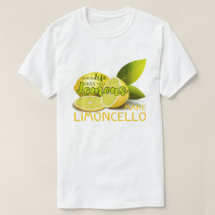 『ライフ・与えユー・レモンズがリモンチェロ』 Tシャツ