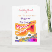 ライフ・誕生日・カードを通過しない カード (正面)