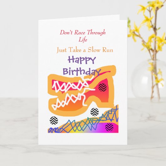 ライフ・誕生日・カードを通過しない カード (黄色い花)