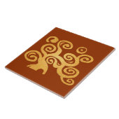 ライフ・金ゴールド・バージョンのツリー タイル (側面)