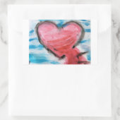 ライフ 長方形シール (バッグ)