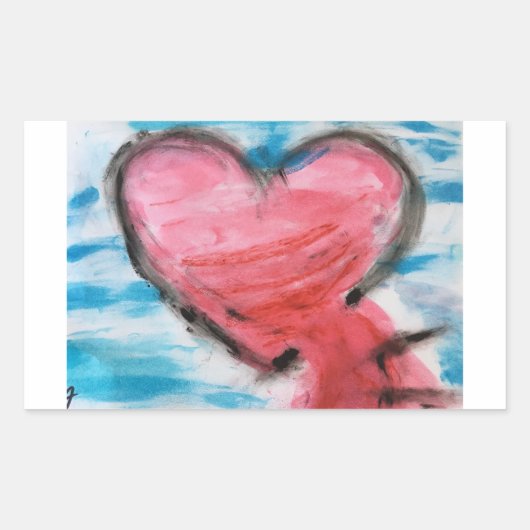 ライフ 長方形シール (正面)