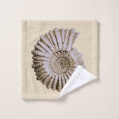 ライフAビーチスパイラルタンシーシェル バスタオルセット (ウォッシュタオル)