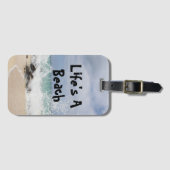 ライフAビーチ荷札 ラゲッジタグ (正面横)