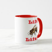 「ライフBライフ」n マグカップ (正面右)