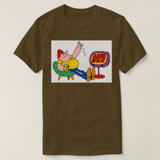 ライフBe In It Norm2クラシックオーストラリア広告 Tシャツ (デザイン正面)