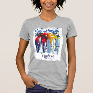 ライフTシャツ用サーフィン Tシャツ
