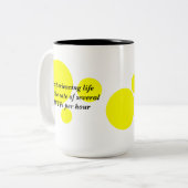 ライフWTF ツートーンマグカップ (正面左)