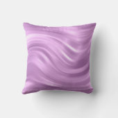 ライブあなた信じ引用文紫の薄紫フローラ クッション (裏面)