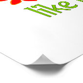 ライブで歌う ポスター (角)