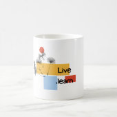 ライブとマ学グ コーヒーマグカップ (中央)