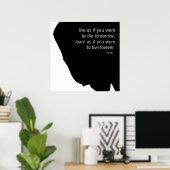 ライブと学 ポスター (ホームオフィス)