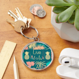 ライブアロハトロピカラフルカル キーホルダー