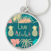 ライブアロハトロピカラフルカル キーホルダー (正面)