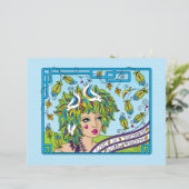 ライブイン調和_フラット紙シート11"x8.5" (スタンド正面)