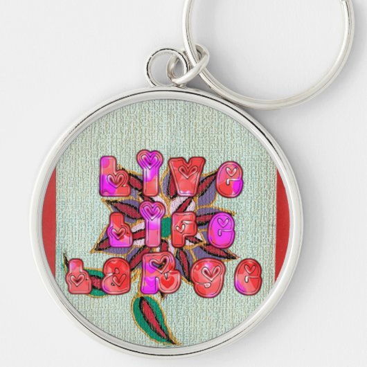 ライブエクスペリエンスライフ大きなギフト.jpg キーホルダー (正面)