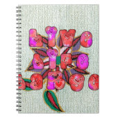 ライブエクスペリエンスライフ大きなギフト.jpg ノートブック (正面)