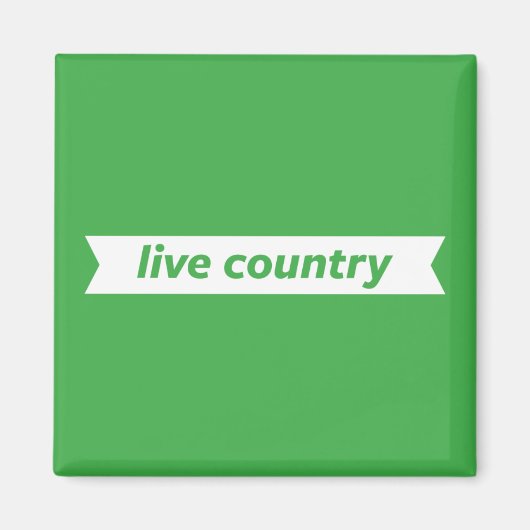 ライブカントリー マグネット (正面)