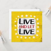 ライブグリーティングカード カード (正面/裏面インサイチュ)