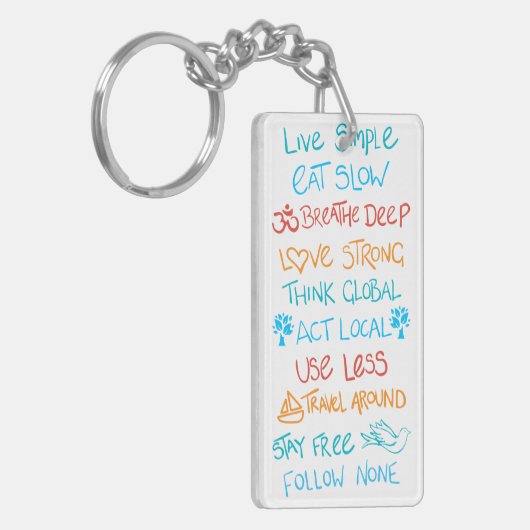 ライブシンプル2 キーホルダー (正面左)