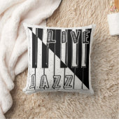 ライブジャズ書道幻影ロゴレタリング クッション (ブランケット)