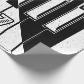 ライブジャズ書道幻影ロゴレタリング ラッピングペーパー (角)