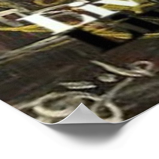 ライブジャズ ポスター (角)